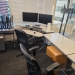 Teknion Sit Stand Corner Desk